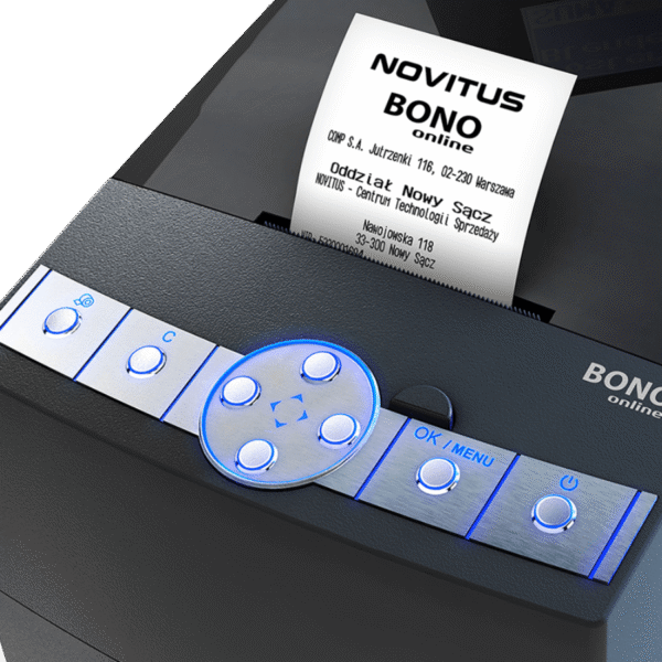 Drukarka fiskalna NOVITUS BONO Online - obrazek 5