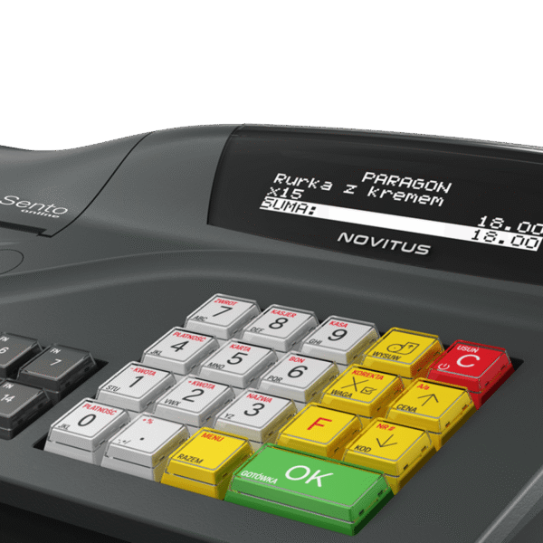 Kasa fiskalna NOVITUS SENTO Online - obrazek 2
