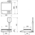 Waga CAS PR-II 15P - obrazek 3