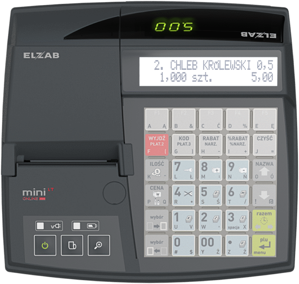 Kasa Fiskalna ELZAB Mini ONLINE - obrazek 5