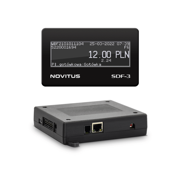 Novitus SDF-3 kasa dla myjni